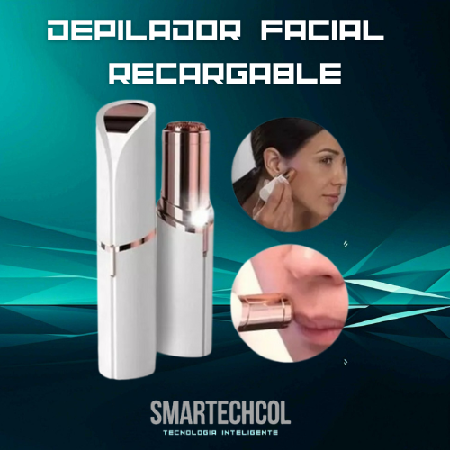 Depilador Facial Recargable