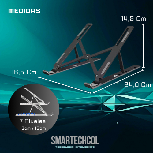 Soporte para Laptop de aluminio